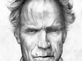 Clint Eastwood (Ceruza) 2011-szeptember - 310 x 240 mm