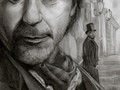 Robert Downey Jr (Sherlock Holmes) (Ceruza) 2012-január - 290 x 210 mm